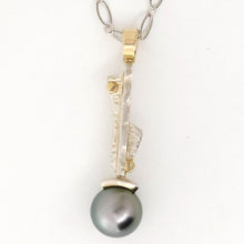 Cultured Pearl 14KY Sterling Pendant by Lori Braun