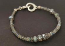 Labradorite Sterling Bracelet by Lori Braun