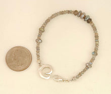 Labradorite Sterling Bracelet by Lori Braun