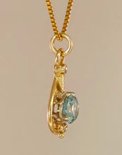 Zircon Diamond 14KY 14KW Pendant by Lori Braun PT971