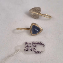 Chalcedony 14KY Sterling Earrings by Lori Braun ER470