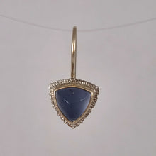 Chalcedony 14KY Sterling Earrings by Lori Braun ER470