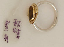 Mexican Fire Agate Sterling 14KY Ring by Lori Braun Size 8.5 RG141 $675