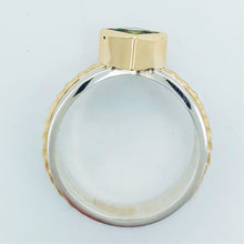 Peridot Sterling 14ky Ring by Lori Braun