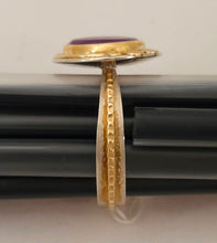 Ruby Slice Sterling 14KY Ring by Lori Braun