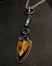 Rutilated Quartz Onyx Sterling 14KY Pendant by Rebecca Paquette of BNOX