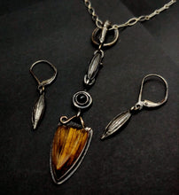 Rutilated Quartz Onyx Sterling 14KY Pendant by Rebecca Paquette of BNOX