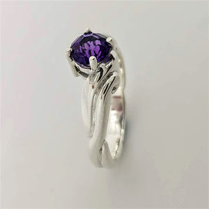 Amethyst and Sterling Ring both by Andy Olive
